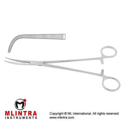 Kelly Dissecting and Ligature Forcep Fig. 3 Stainless Steel, 23.5 cm - 9 1/4"